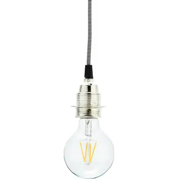 Dekorativní žárovka se závěsnou objímkou Madam Stoltz SU.EX.10007 černá 99A