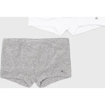 Boxerky Dětské boxerky United Colors of Benetton šedá barva 3MC10X343 09X, vel. 130