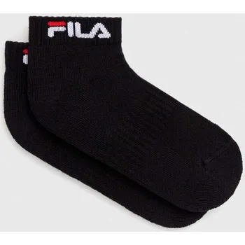 Pánské ponožky Ponožky Fila 2-pack černá barva F4403 99X, vel. 43/46