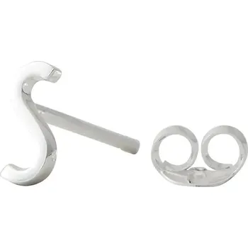 Náušnice Stříbrná náušnice Design Letters 90401000S stříbrná SLV, vel. ONE SIZE