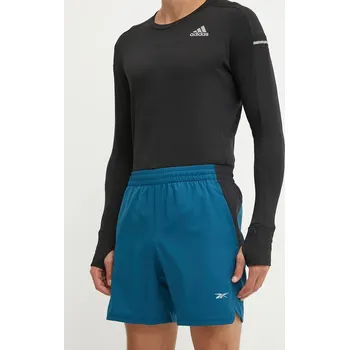 Pánské kraťasy Běžecké šortky Reebok tmavomodrá barva, 100206008 55X, vel. XXL