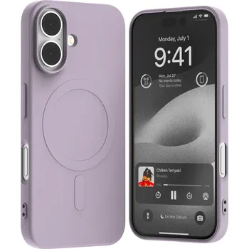 Pouzdro na mobilní telefon Mercury Ochranný kryt na iPhone 16 - Mercury, SemiSilicon MagSafe Purple