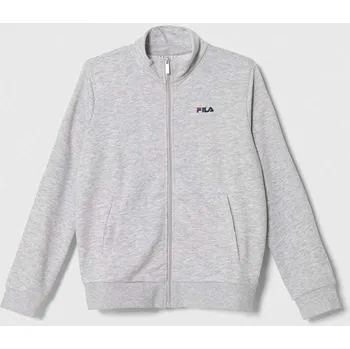 Chlapecká mikina Dětská mikina Fila BLANKENHAGEN FAT0420 šedá 90X, vel. 170-176