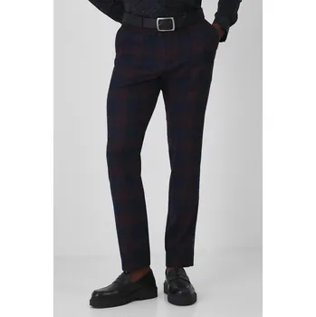 Kalhoty Medicine pánské, vínová barva, přiléhavé RW24.SPMA15 93A, vel. S