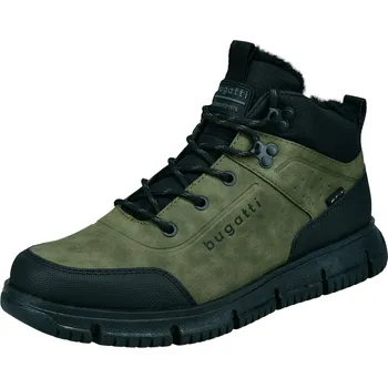 Pánská zimní obuv Pánské zimní kotníkové boty Bugatti 341-AC250-5055 zelené 41