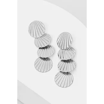 Náušnice Náušnice Answear.LAB 9226.CMS stříbrná SLV, vel. ONE SIZE