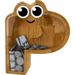 Pokladnička dřevěná písmeno P