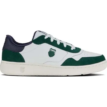 Pánské tenisky Kožené sneakers boty K-Swiss SLAMMSHIELD II zelená barva, 04312.378.M 07X, EUR 43
