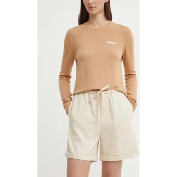 Plátěné kraťasy By Malene Birger Q72281009 béžová 12X, vel. 38