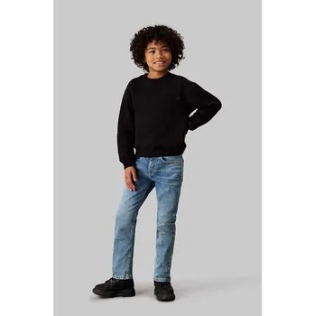 Pánské džíny Dětské džíny Calvin Klein Jeans IB0IB02191.9BYH modrá 05X, vel. 176