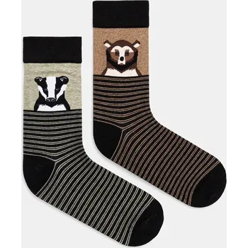 Pánské ponožky Bavlněné ponožky Medicine 2-pack pánské, více barev RW24.LGMA05 vícebarevná MLA, vel. 39/42