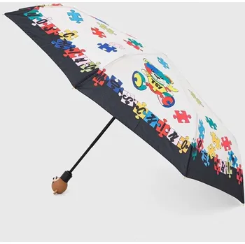 Deštník Deštník Moschino béžová barva, 8057 01X, vel. ONE SIZE