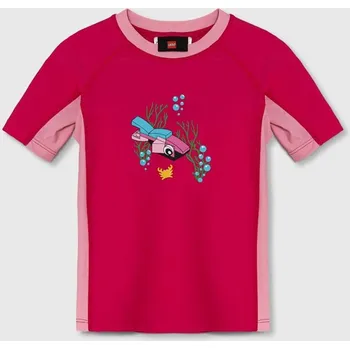 Chlapecké tričko Dětské plavkové triko Lego růžová barva 12011224.G 43X, vel. 152