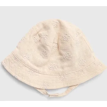 Klobouk Klobouk s příměsí lnu zippy béžová barva 3106061801 08X, vel. 56