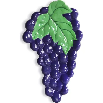 Dekorativní podnos &k amsterdam Grape 2797.25 fialová 44X