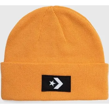 Čepice Čepice Converse oranžová barva, z husté pleteniny 10025367.A05 22X, vel. ONE SIZE