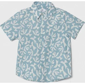 Chlapecká košile Dětská bavlněná košile zippy 3105986402 tyrkysová 06X, vel. 103