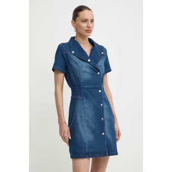 Dámské šaty Džínové šaty Morgan REIMS REIMS.STONE modrá 55X, vel. 34