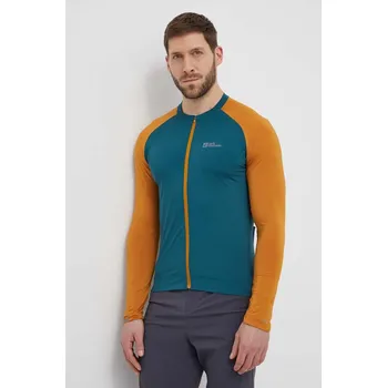 Pánská mikina Sportovní mikina Jack Wolfskin Gravex 1809971 zelená 96X, vel. S