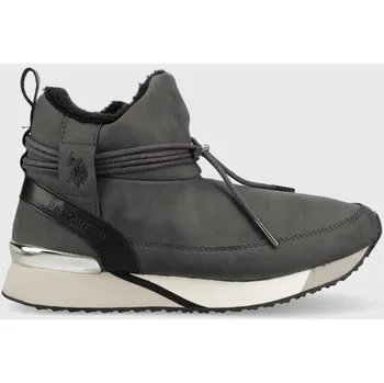 Dívčí sněhule Sněhule U.S. Polo Assn. Frida FRIDA009W.BUY1.DGR002 šedá 90X, EUR 36