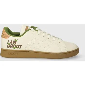 Chlapecké tenisky Dětské sneakers boty adidas ADVANTAGE GROOT K béžová barva ID8016 01X, EUR 28.5