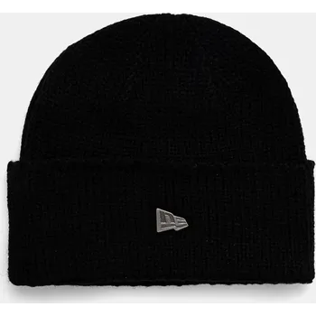 Čepice Čepice z vlněné směsi New Era černá barva, 60565447 99X, vel. ONE SIZE