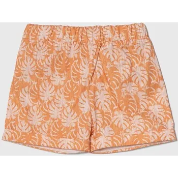 Chlapecké kraťasy Dětské bavlněné šortky Jamiks CHRISTOPHER.Sp.JLG214.B oranžová 22X, vel. 98
