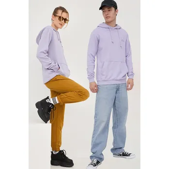 Dámská mikina Mikina Fila fialová barva, hladká FAU0002 48X, vel. XS