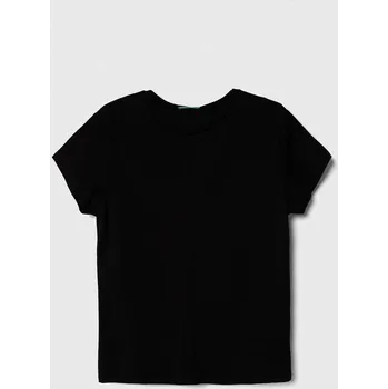 Dětské bavlněné tričko United Colors of Benetton černá barva 3I1XC109V.G.NOS 99X, vel. 150