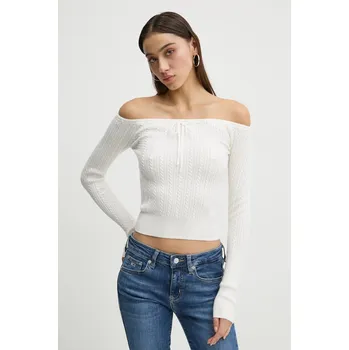 Dámský svetr Svetr Hollister Co. KI350.4258.101 béžová 01X, vel. XL