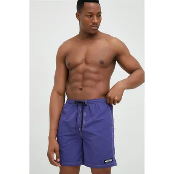 Plavkové šortky Quiksilver fialová barva EQYJV03997 45X, vel. S