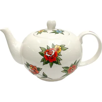 Konvice na čaj Konvice na čaj Pols Potten Tattoo 1,1 L 230.400.540 bílá 00X