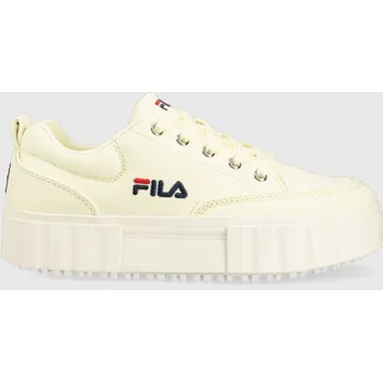 Dámské tenisky Tenisky Fila Sandblast dámské, žlutá barva, FFW0062 10X, EUR 37