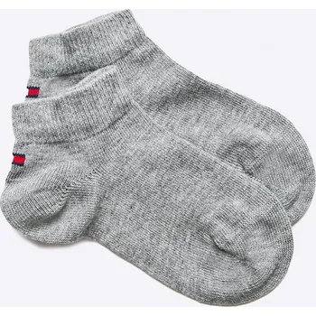 Pánské ponožky Tommy Hilfiger - Dětské ponožky (2-pak) 301390 šedá 90M, vel. 39/42