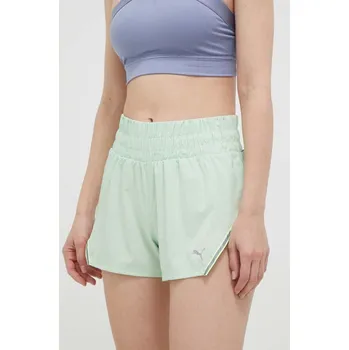 Pánské oblečení Běžecké šortky Puma 523288 zelená 70X, vel. S