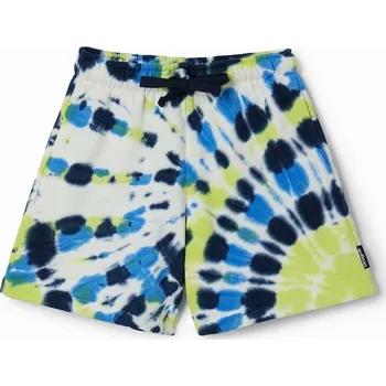 Chlapecké kraťasy Dětské bavlněné šortky Desigual nastavitelný pas 24SBPK02 modrá 55X, vel. 164