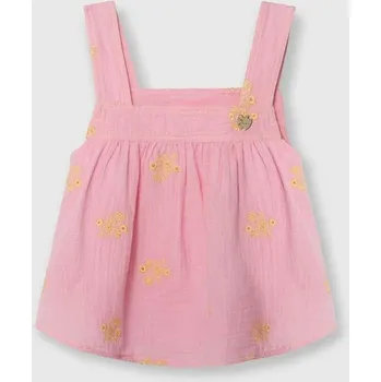 Chlapecká mikina Dětská bavlněná halenka Guess J4GH05.WG5H0.PPYH růžová 30X, vel. 167