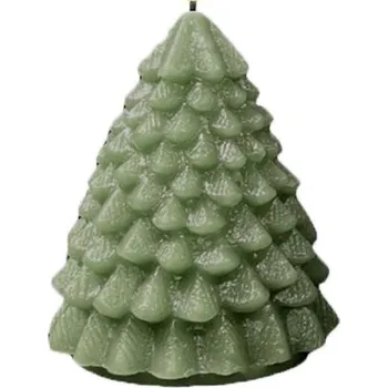 Svíčka LED svíčka Deluxe Homeart 11 cm RF.XMAS.0005 zelená 70X