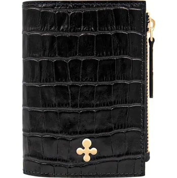 Peněženka Kožená peněženka Lilou PORT/MINI/BLACRO/PO černá 99X, vel. ONE SIZE