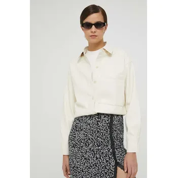 Pánská košile Košile Abercrombie & Fitch KI140.3235.178 béžová 01X, vel. M