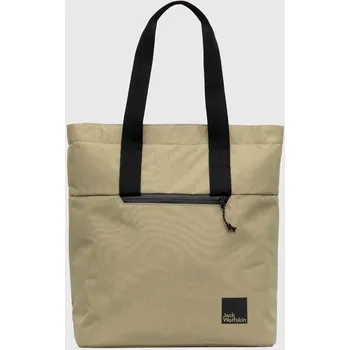 Sportovní batoh Batoh Jack Wolfskin dámský, zelená barva, velký, hladký, 2020401 77X, vel. ONE SIZE