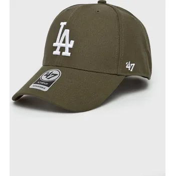 Čepice Čepice 47brand MLB Los Angeles Dodgers B.MVPSP12WBP.SWB zelená 97X, vel. ONE SIZE