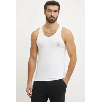 Pánské tričko Tričko Versace AUU01012.1A10011 bílá 00X, vel. M