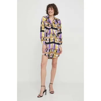 Dámské šaty Šaty Sisley mini 4MBGLV05E vícebarevná MLC, vel. 40