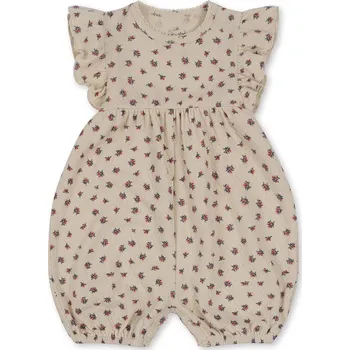 Dupačky Dětské bavlněné dupačky Konges Sløjd KS100518 béžová 01X, vel. 50-56