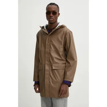 Pánská větrovka Bunda Herschel pánská, hnědá barva, přechodná 50345.02001 88X, vel. S