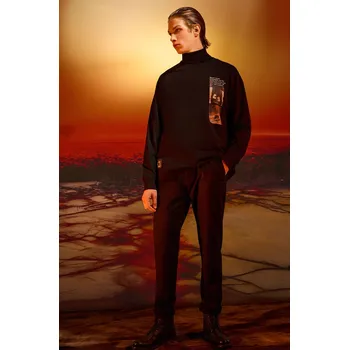 Pánské tričko Tričko s dlouhým rukávem Medicine RW24.BUM850 černá 99X, vel. S