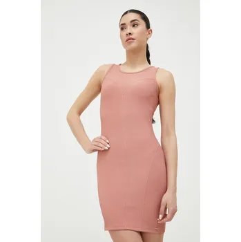 Dámské šaty Šaty 4F růžová barva, mini 4FSS23TDREF020 38X, vel. L