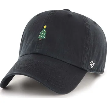 Čepice Bavlněná čepice 47brand černá barva, s aplikací XX.BSRNR284GWS.BKG 99X, vel. ONE SIZE