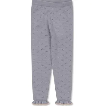 Dívčí legíny Dětské legíny Konges Sløjd šedá barva, hladké KS6171 90X, vel. 50-56